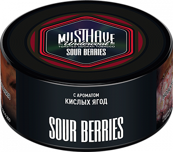 Табак Must Have Undercoal, 25гр "Sour Berries / Кислоые ягоды"